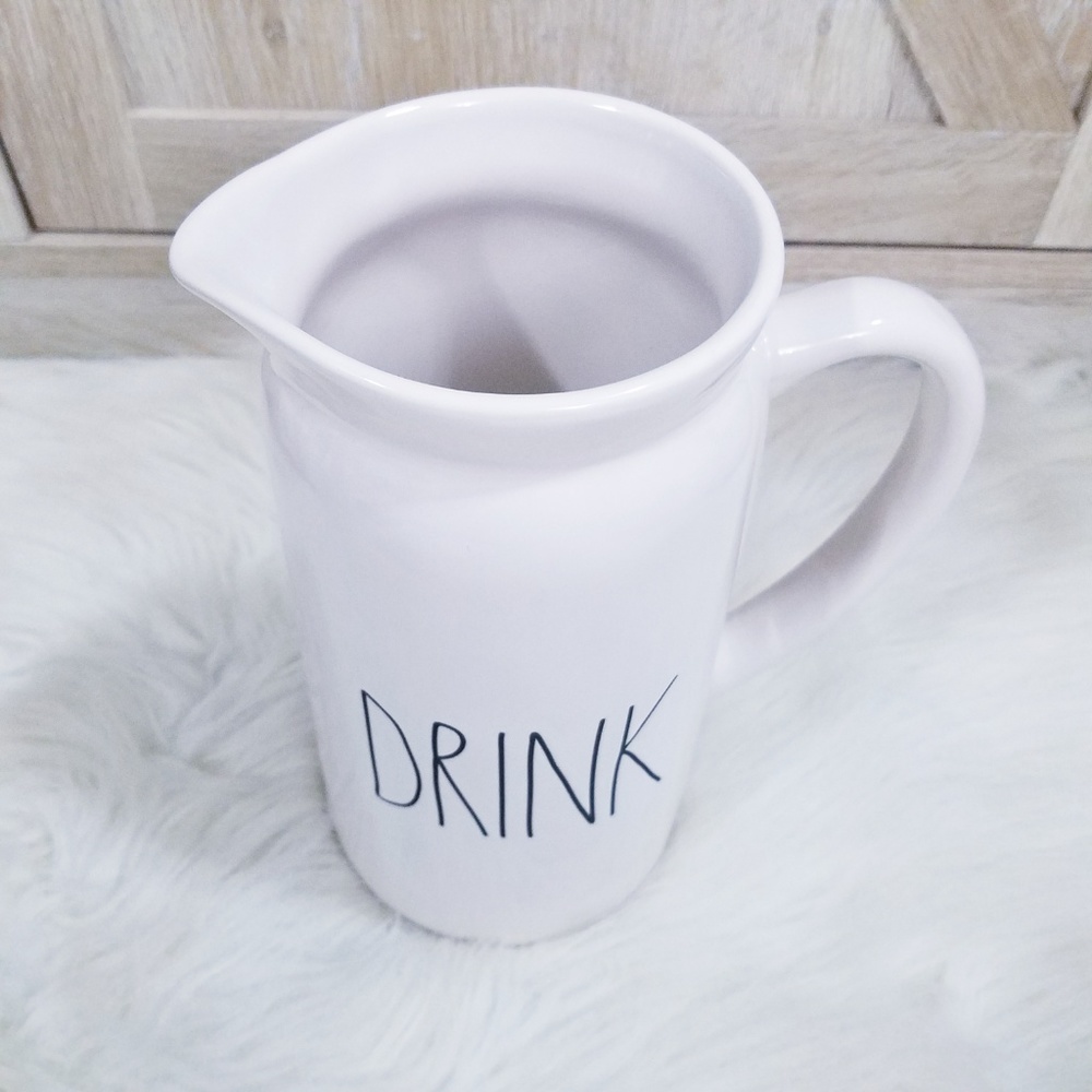 NEW Rae Dunn DRINK Pitcher LL - Picture 4 of 6
